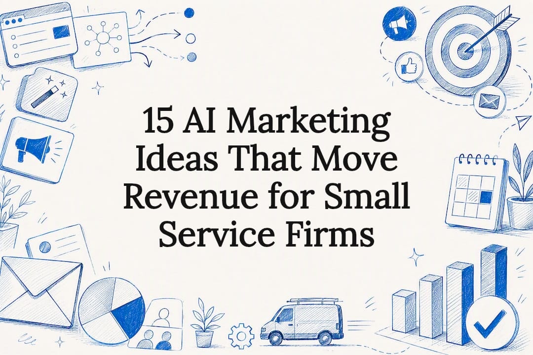 15 AI Marketing Ideas That Move Revenue for Small Service Firms