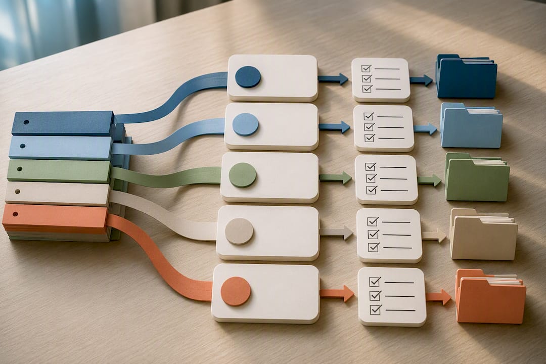 K-tags mapped to recurring owner tasks