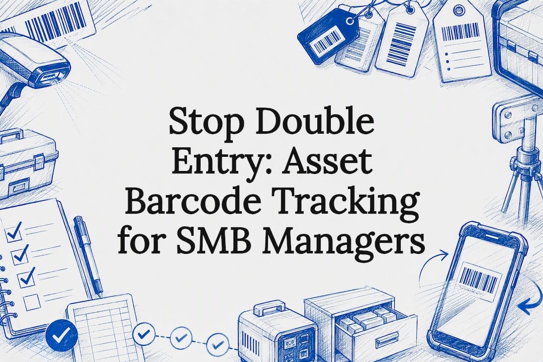 Stop Double Entry: Asset Barcode Tracking for SMB Managers