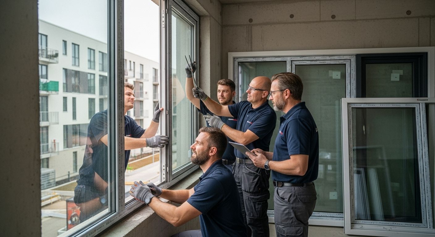 aluminium profielen installatie woningbouw