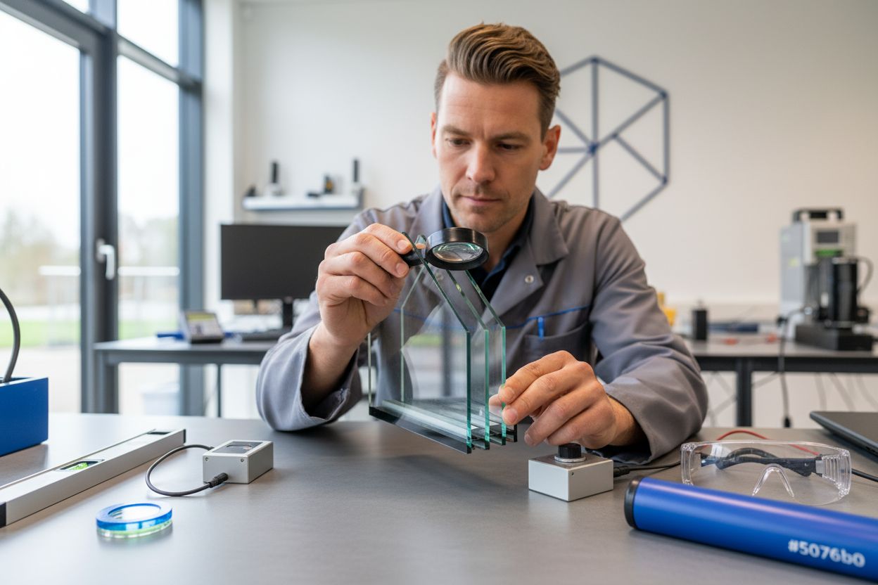 doorsnede isolatieglas lagen