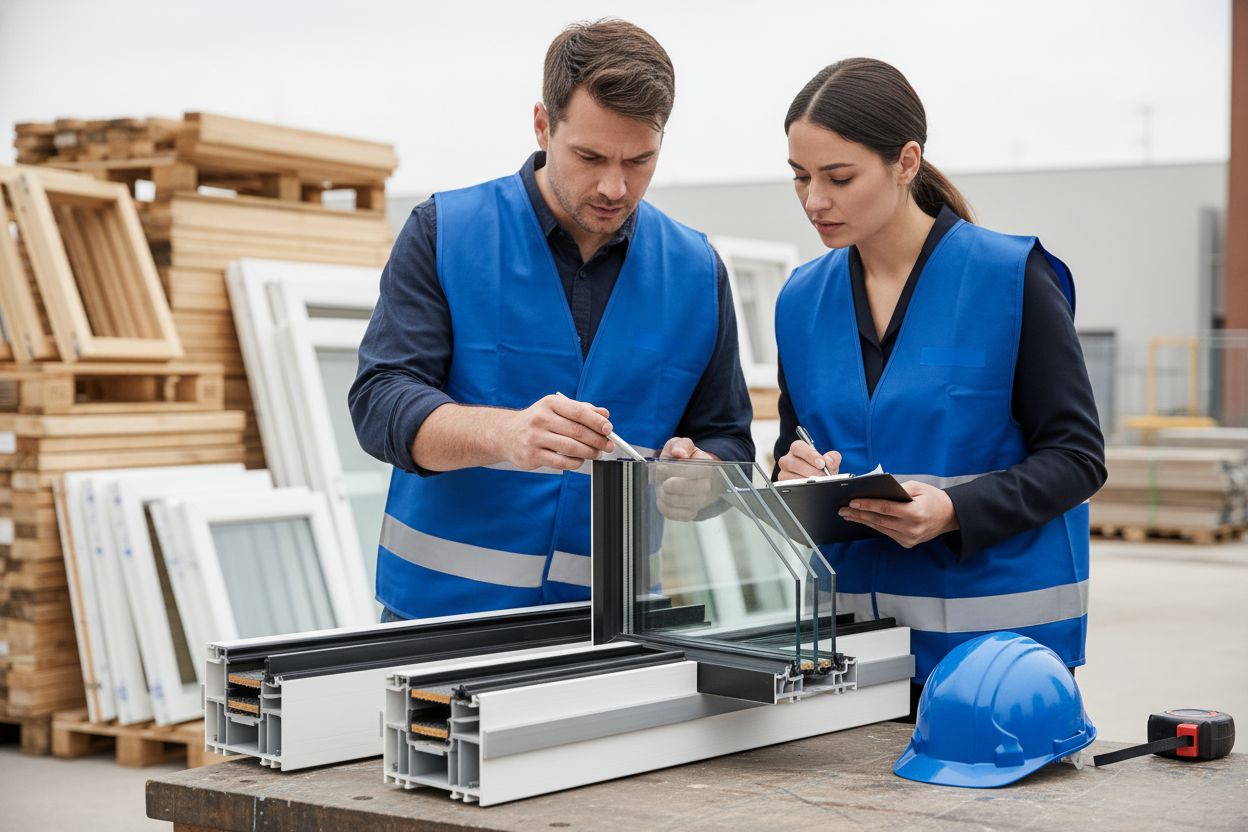 constructie aluminium kozijn