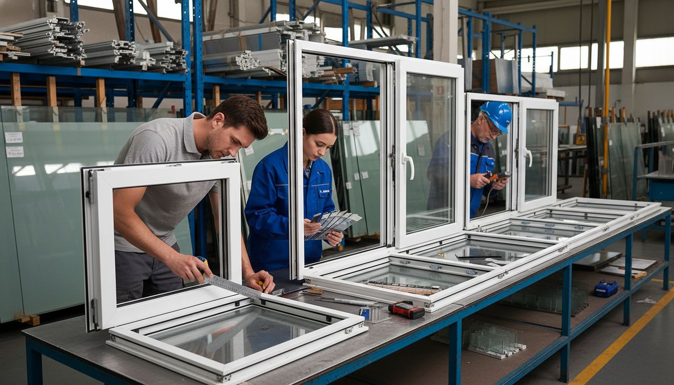 aluminium kozijnen fabriek