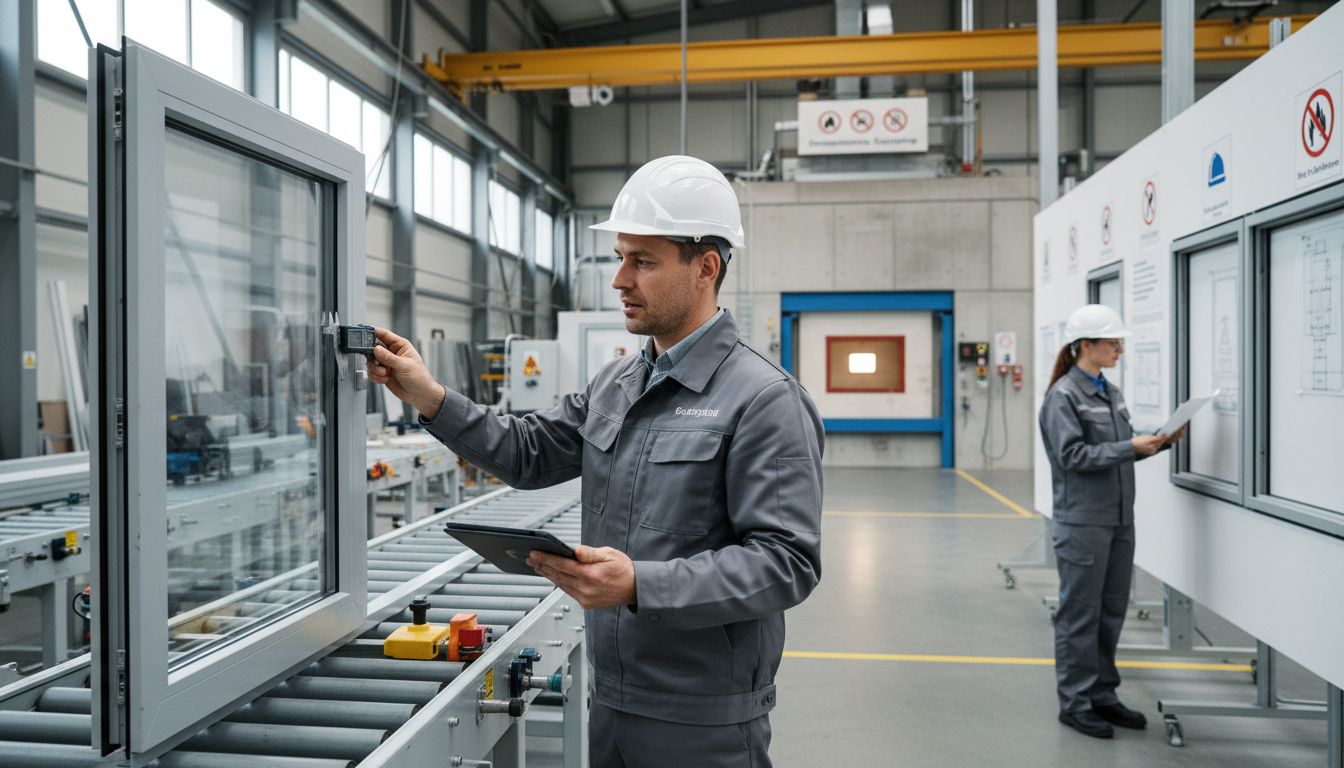 aluminium kozijn inspectie