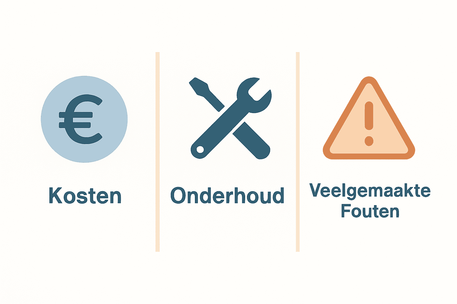 Infographic kosten, onderhoud, fouten slimme sloten aluminium deuren