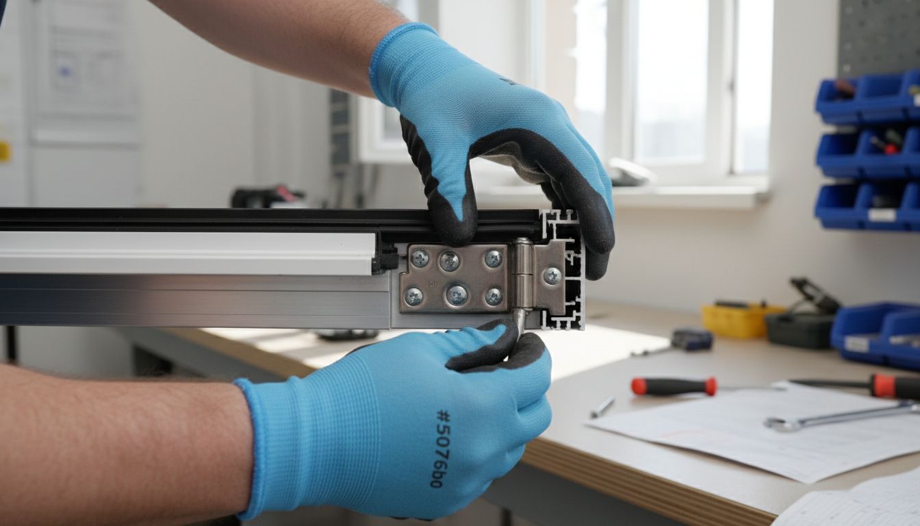 aluminium kozijn detail