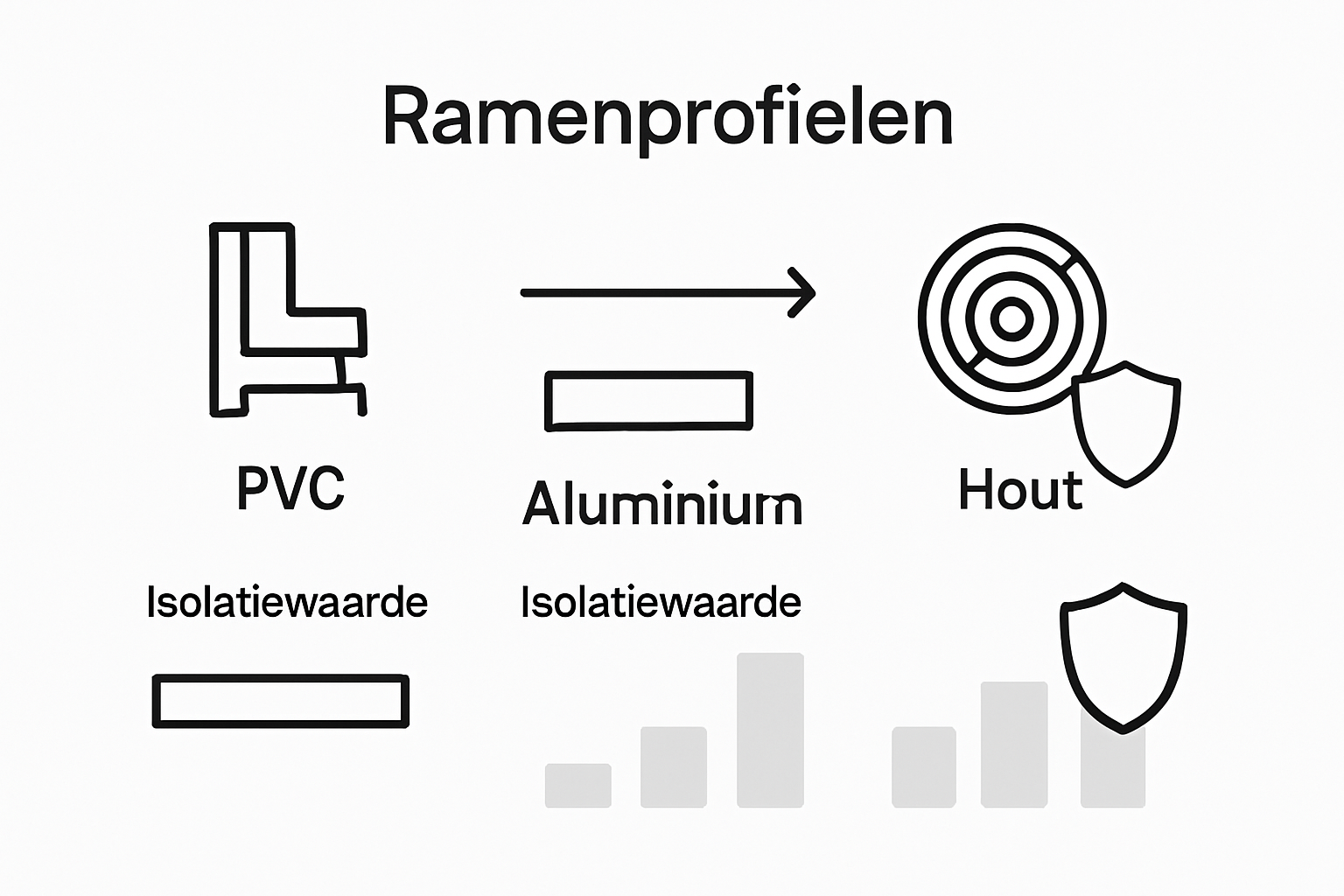 Infographic: hoe kozijnprofielen bijdragen aan isolatie en veiligheid