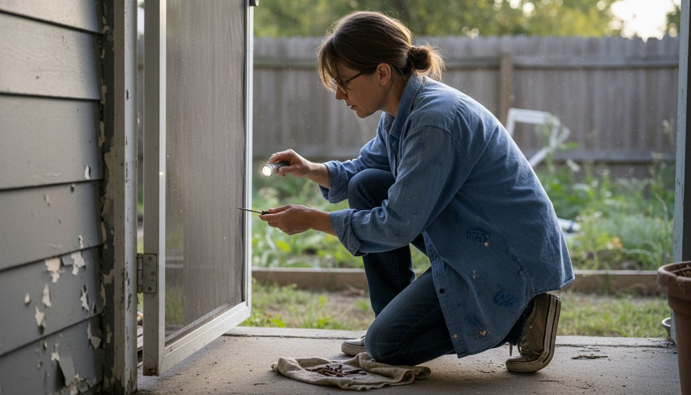 Controle van de verbindingen in aluminium deuren