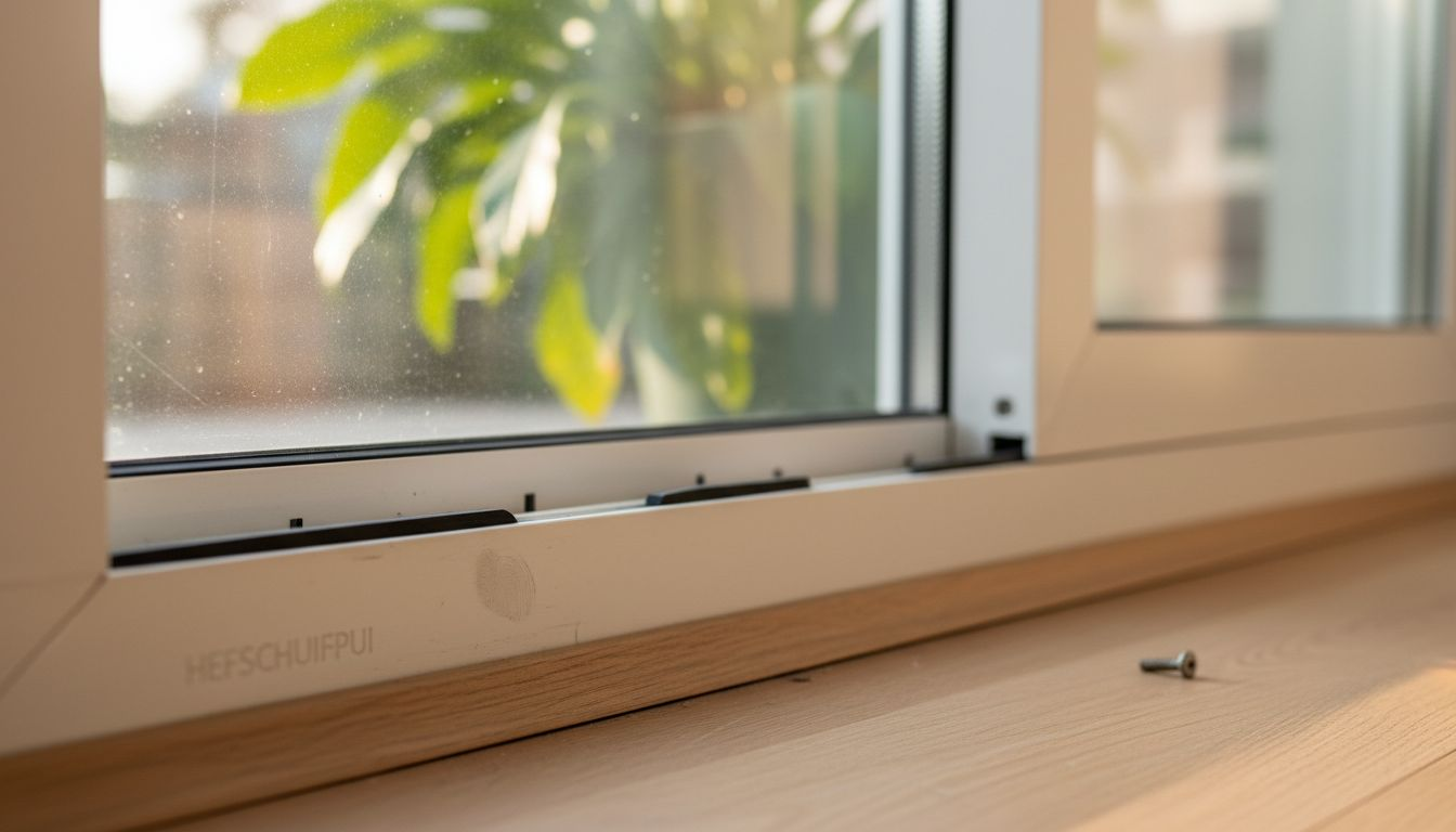 Profiel en afdichtingsdetails van een schuifdeur