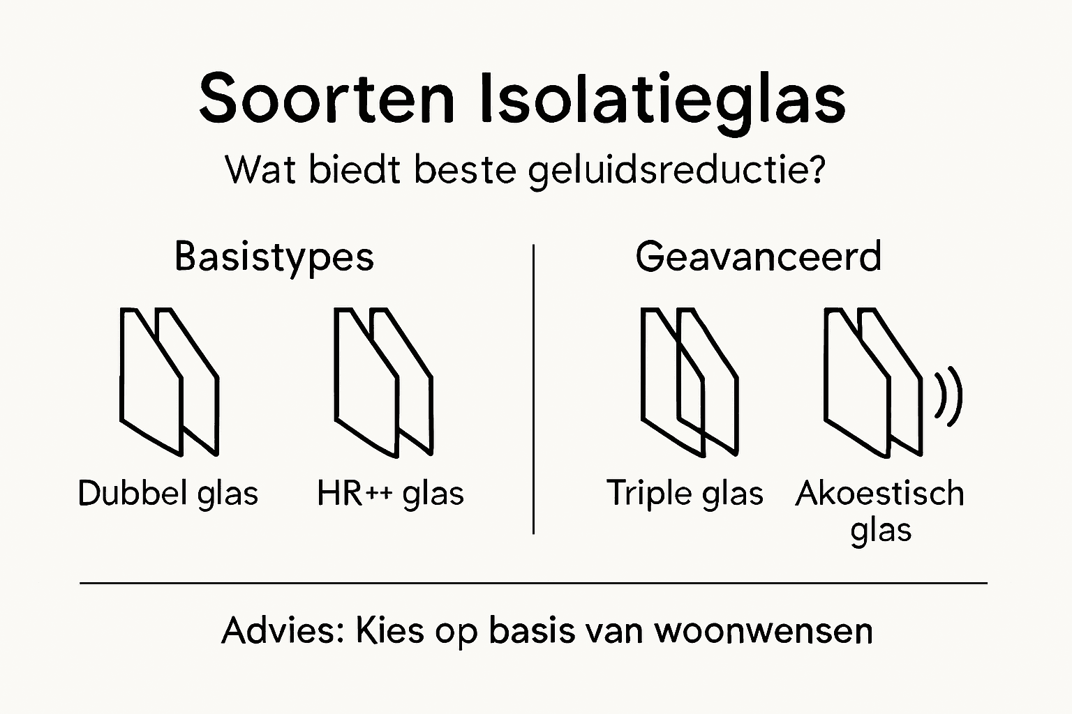 Overzicht: verschillende soorten isolatieglas voor ramen