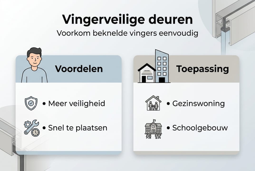 Overzicht: vingerveilig deuren en hun toepassingen