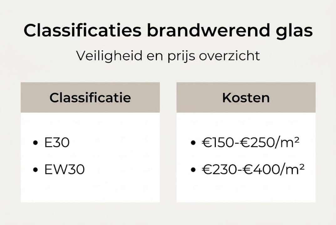 Infographic: soorten glas en hun bijbehorende kosten in één oogopslag