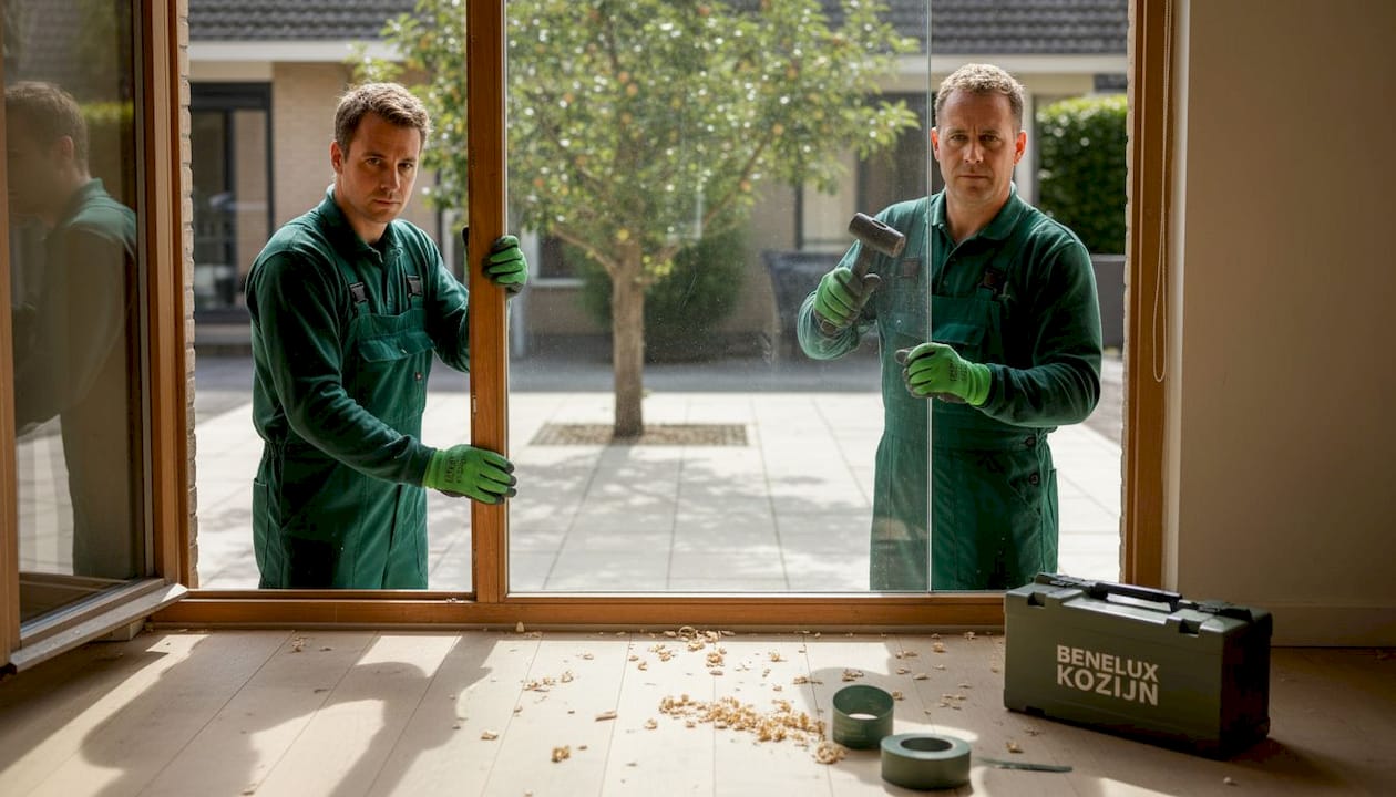 Dubbel glas laten plaatsen in een houten kozijn? Onze glaszetters zorgen voor een vakkundige montage.