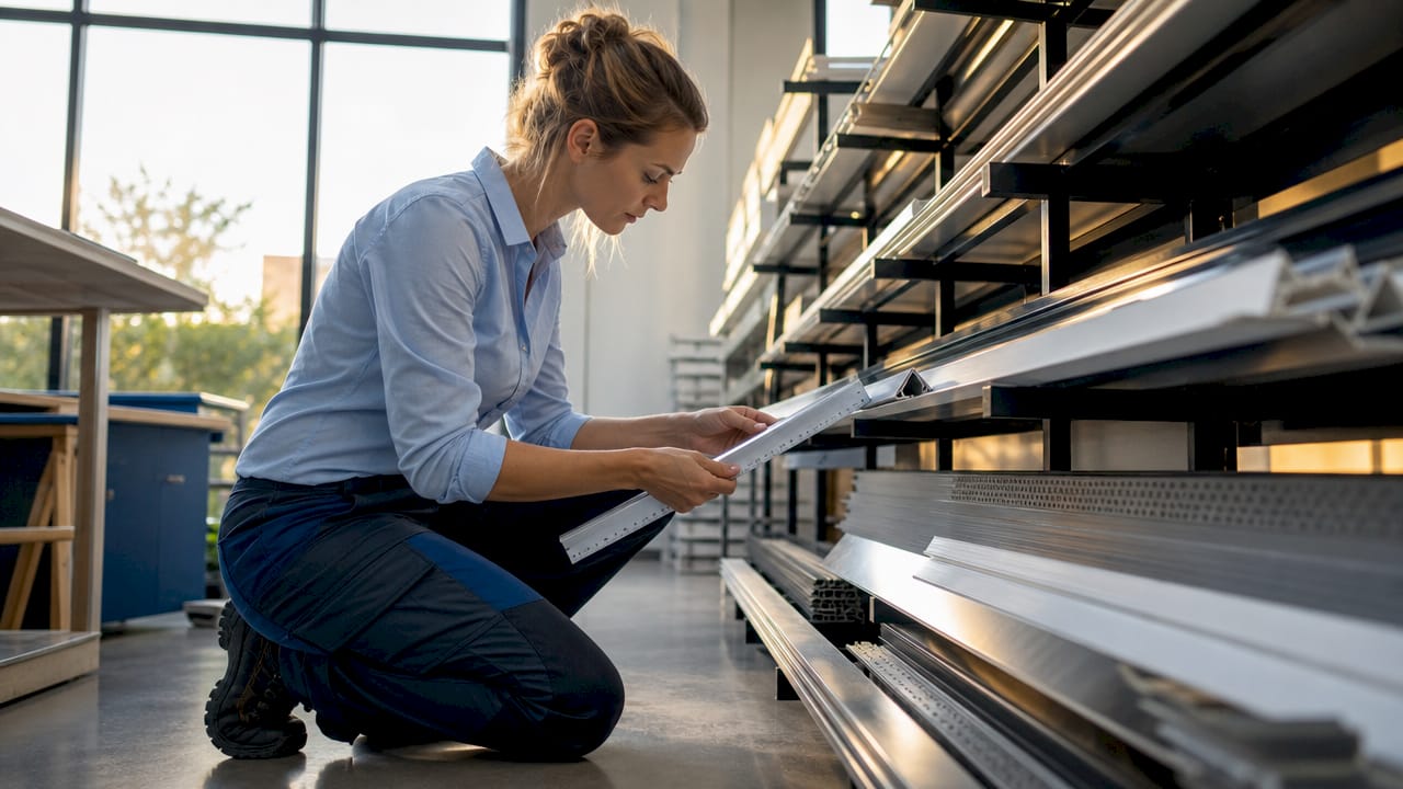 Overzicht van verschillende afwerkingen in de werkplaats