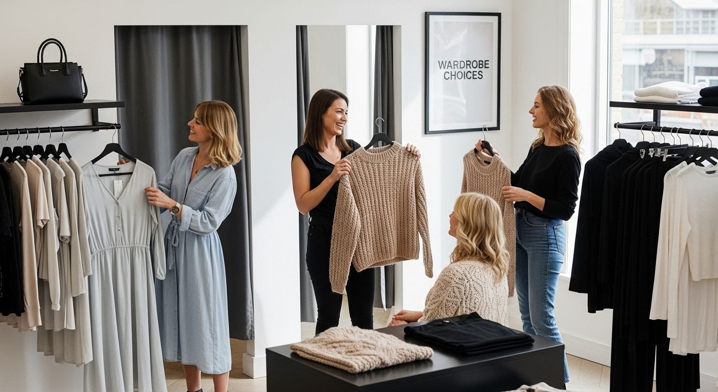 seasonal wardrobe shopping