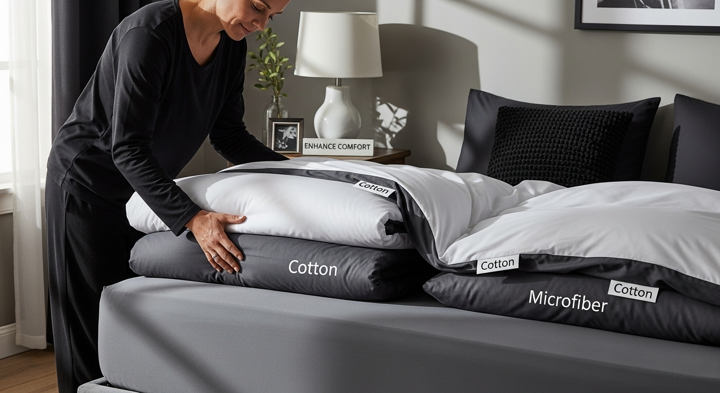 bedding fabrics comfort