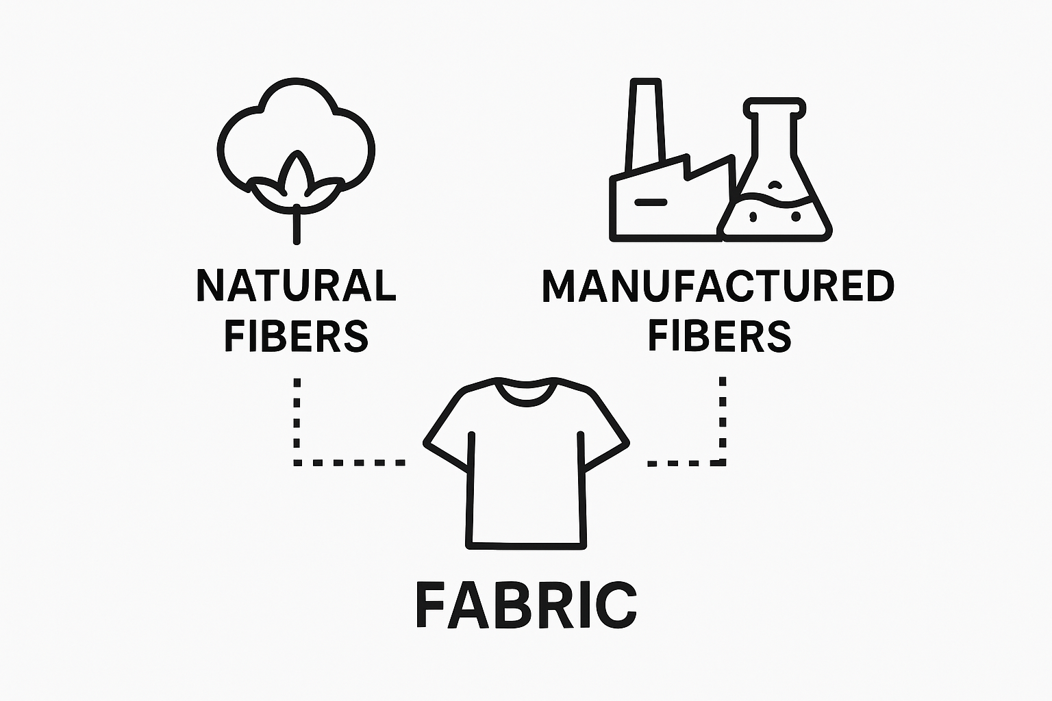 Comparison of natural and manufactured fiber sources