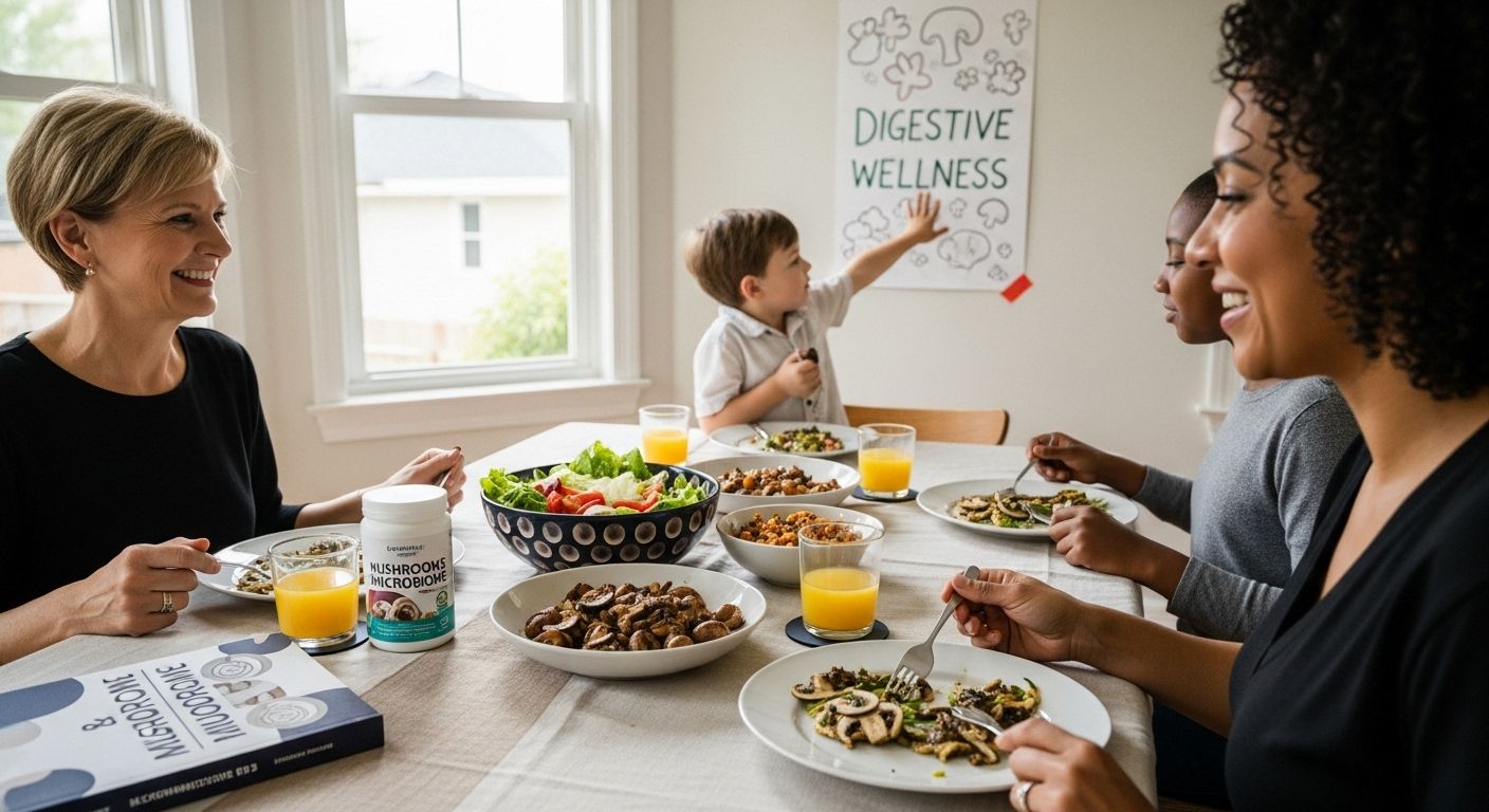 mushroom meal digestive wellness