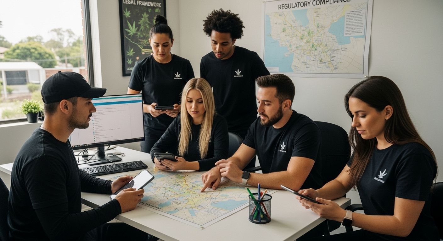 cannabis delivery compliance team