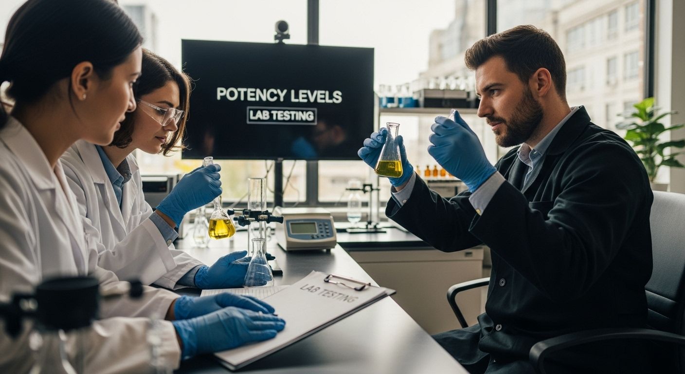 lab testing cannabis potency