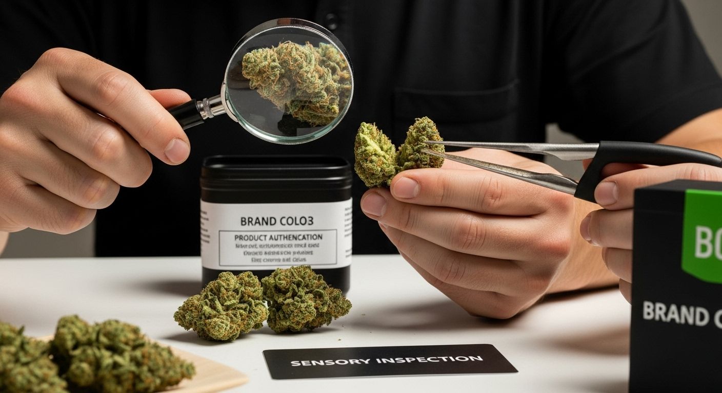 sensory inspection cannabis
