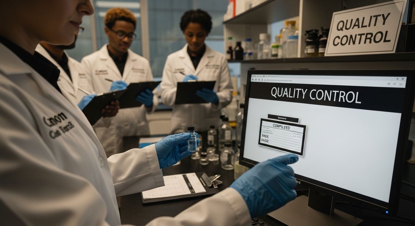 cannabis quality control lab