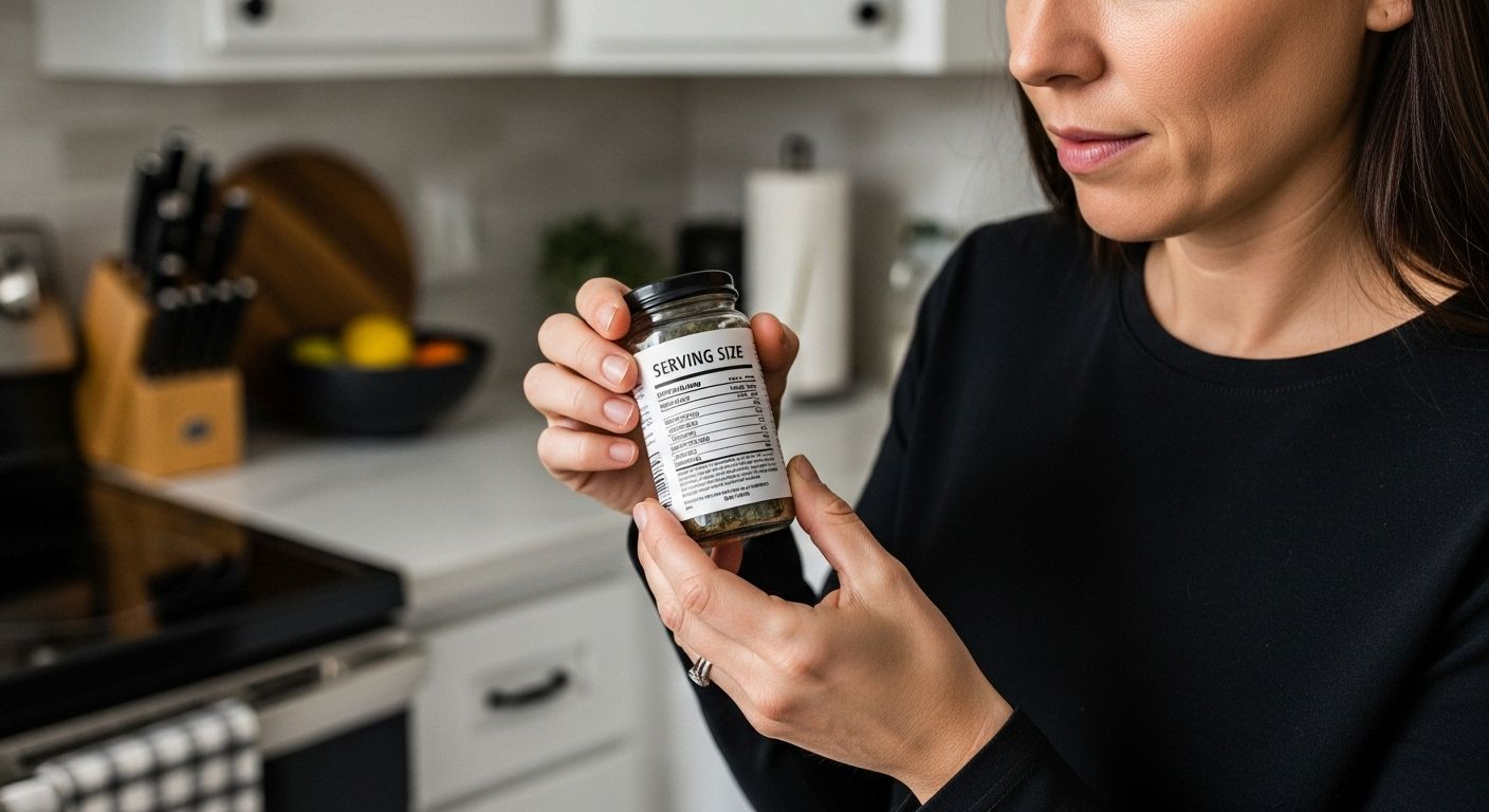 cannabis edible dosage label