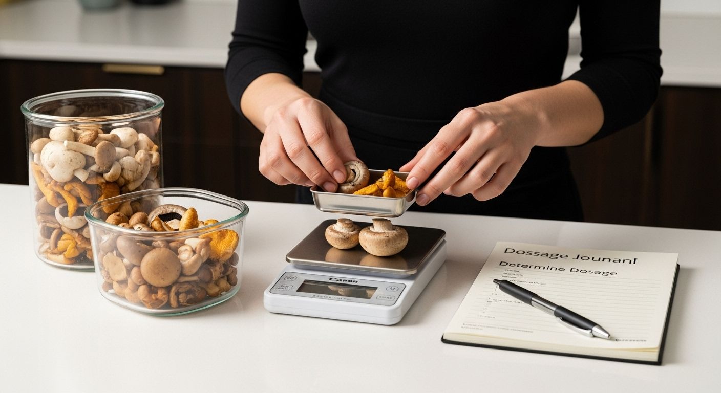 mushroom dosage preparation