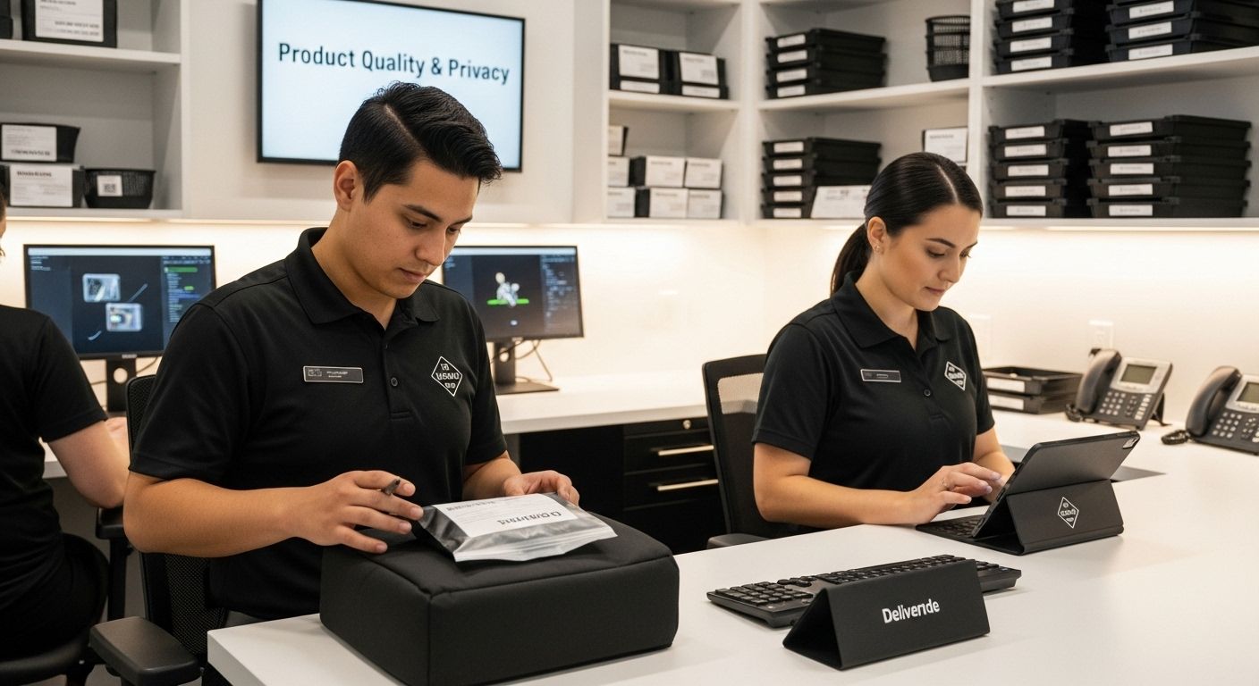 cannabis delivery preparation staff