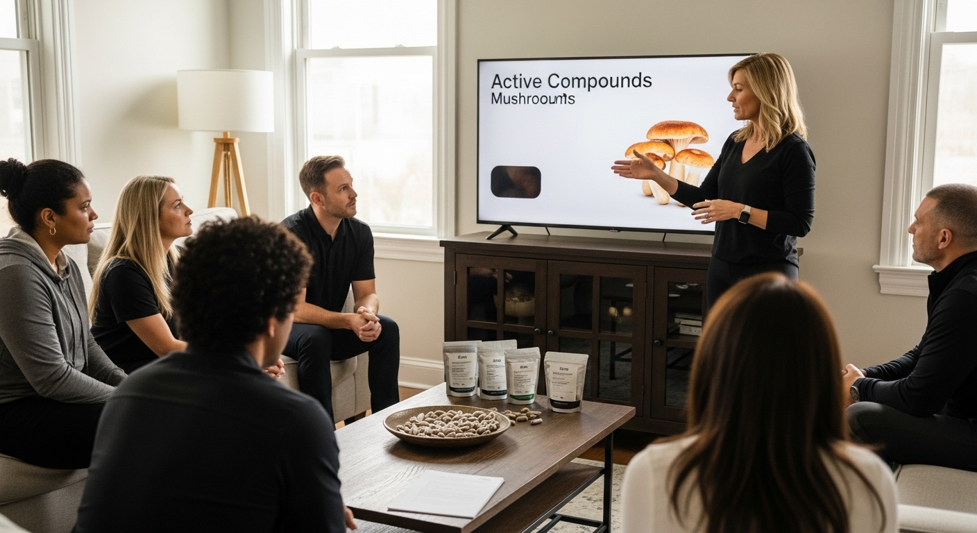 mushroom compounds wellness