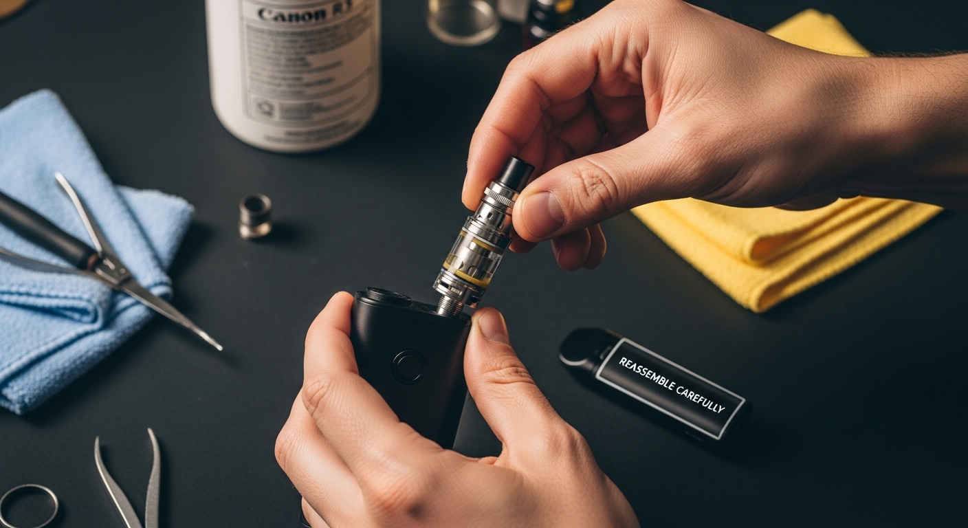 vape device reassembly image
