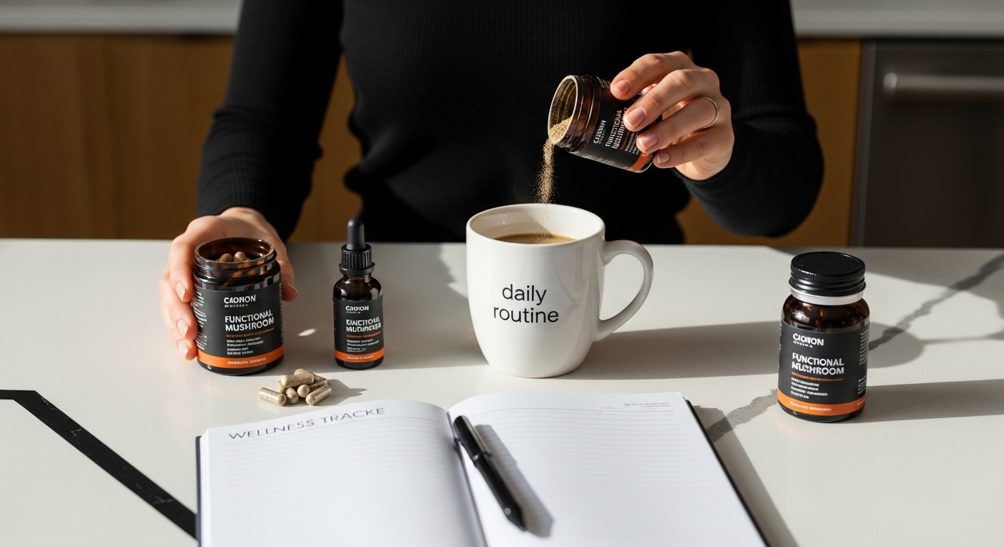 mushroom routine integration