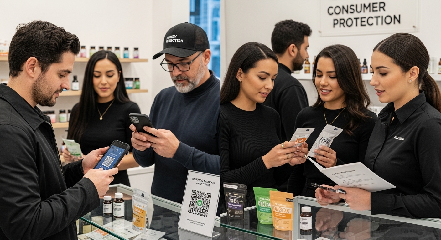 CBD edible products, consumer trust, quality