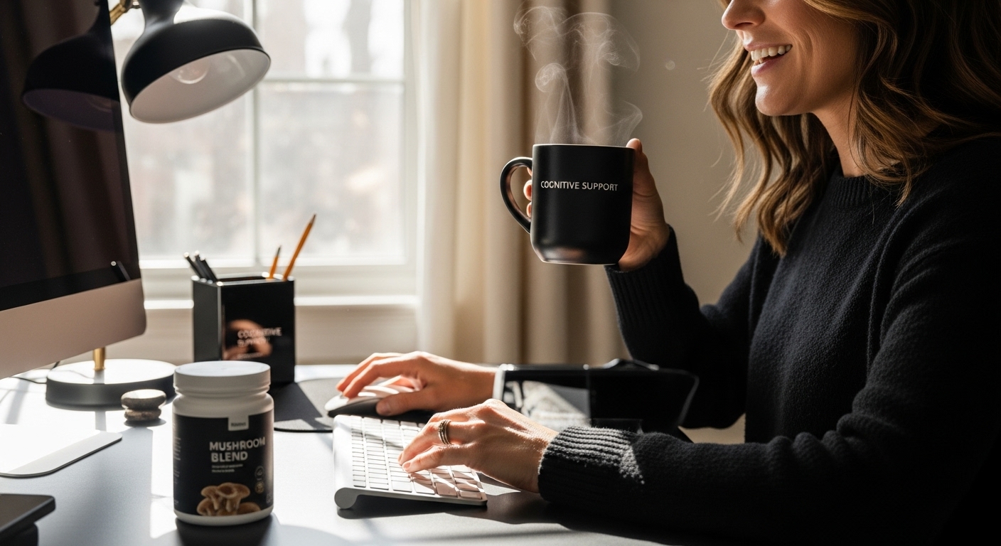 cognitive health mushroom blends