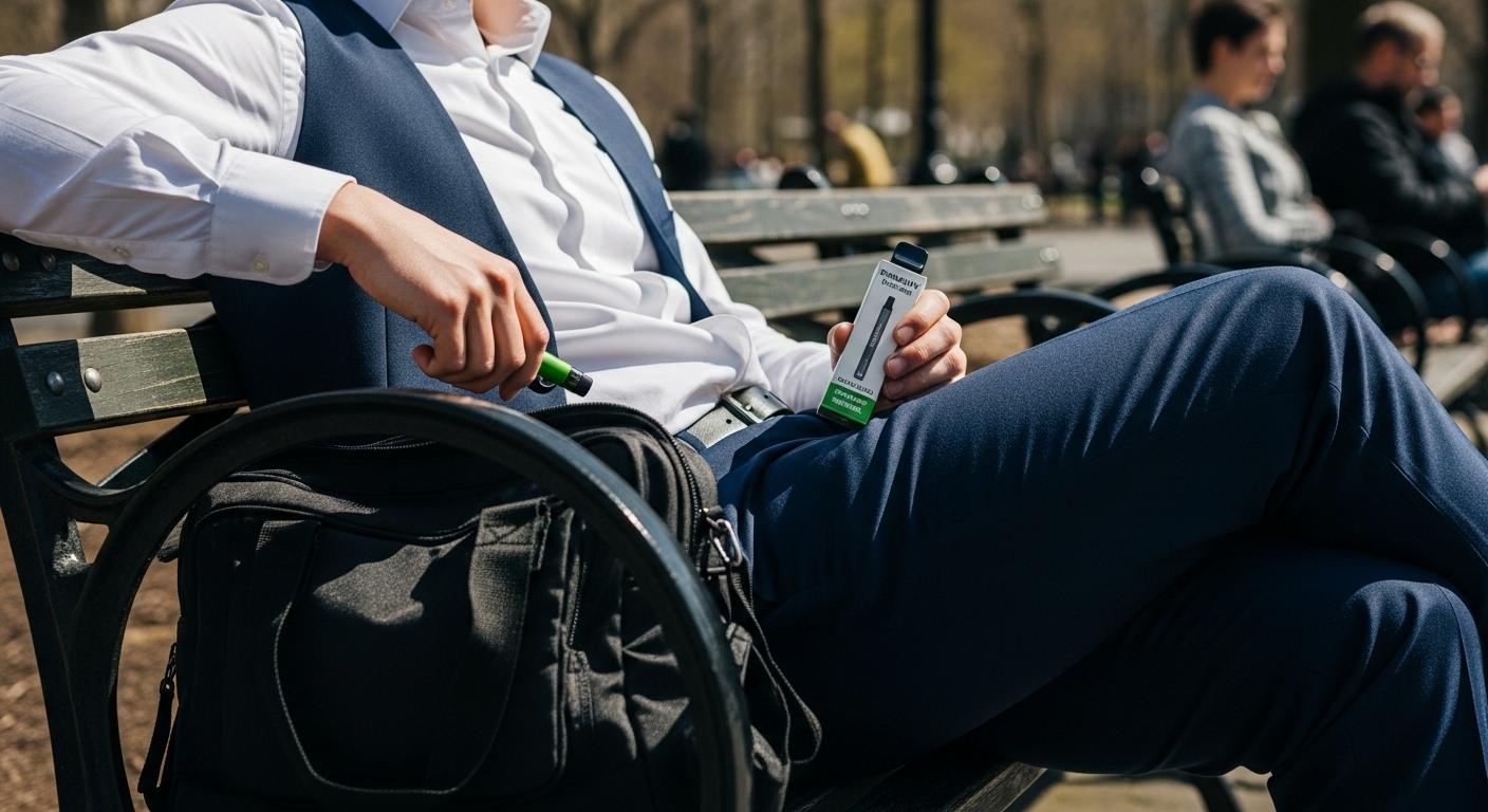 disposable vape pen, portability, outdoor usage