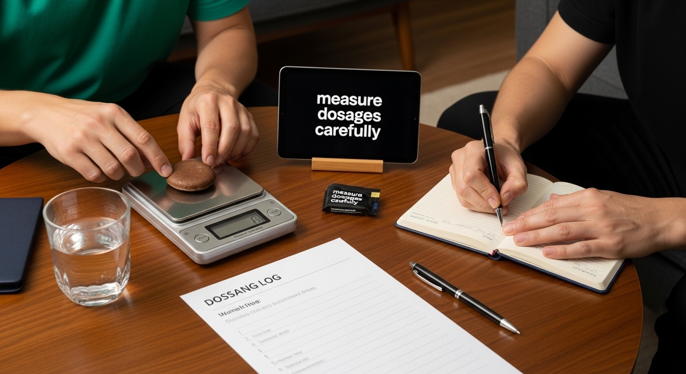 dosage measurement edibles