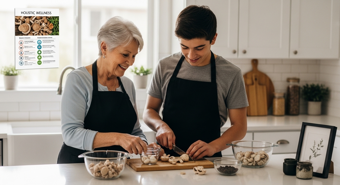mushroom cooking wellness