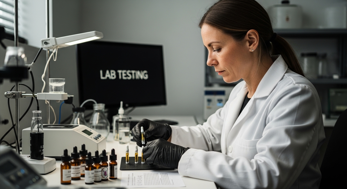 cannabis vape lab testing