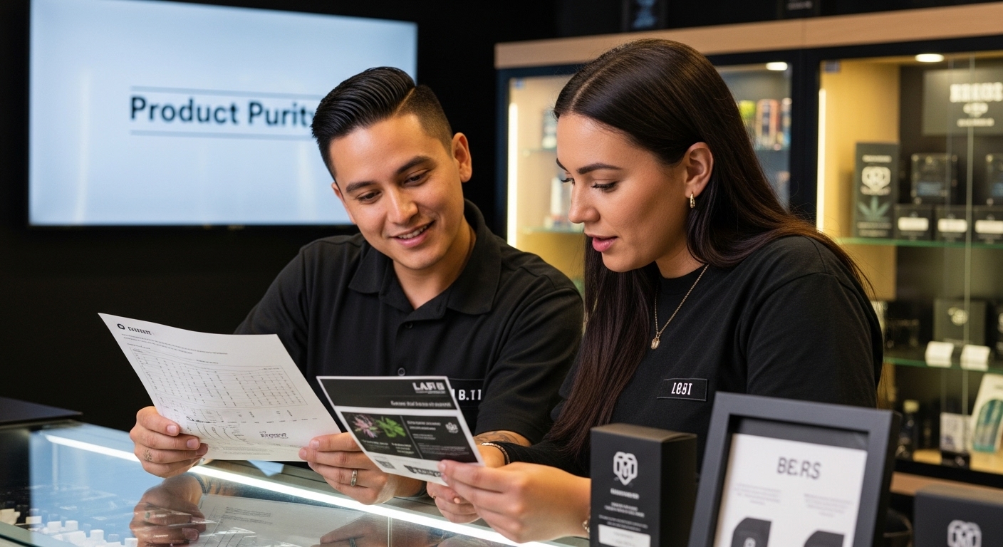 cannabis purity customer