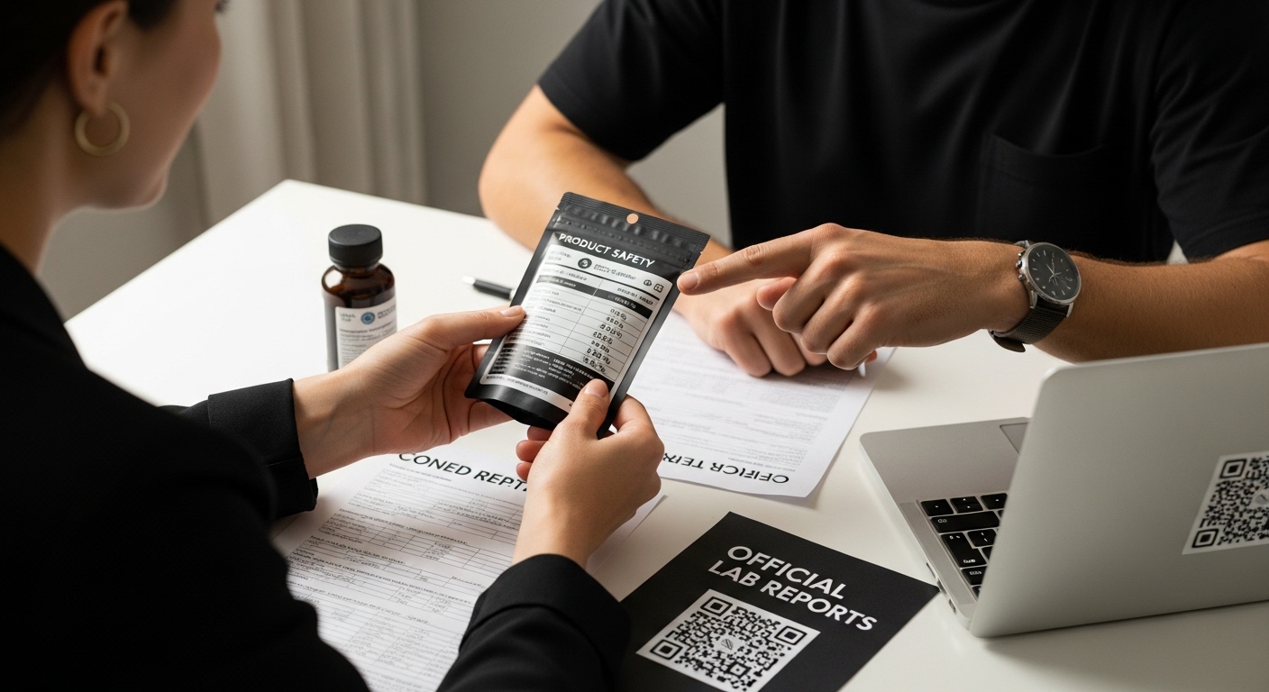 product safety cannabis label