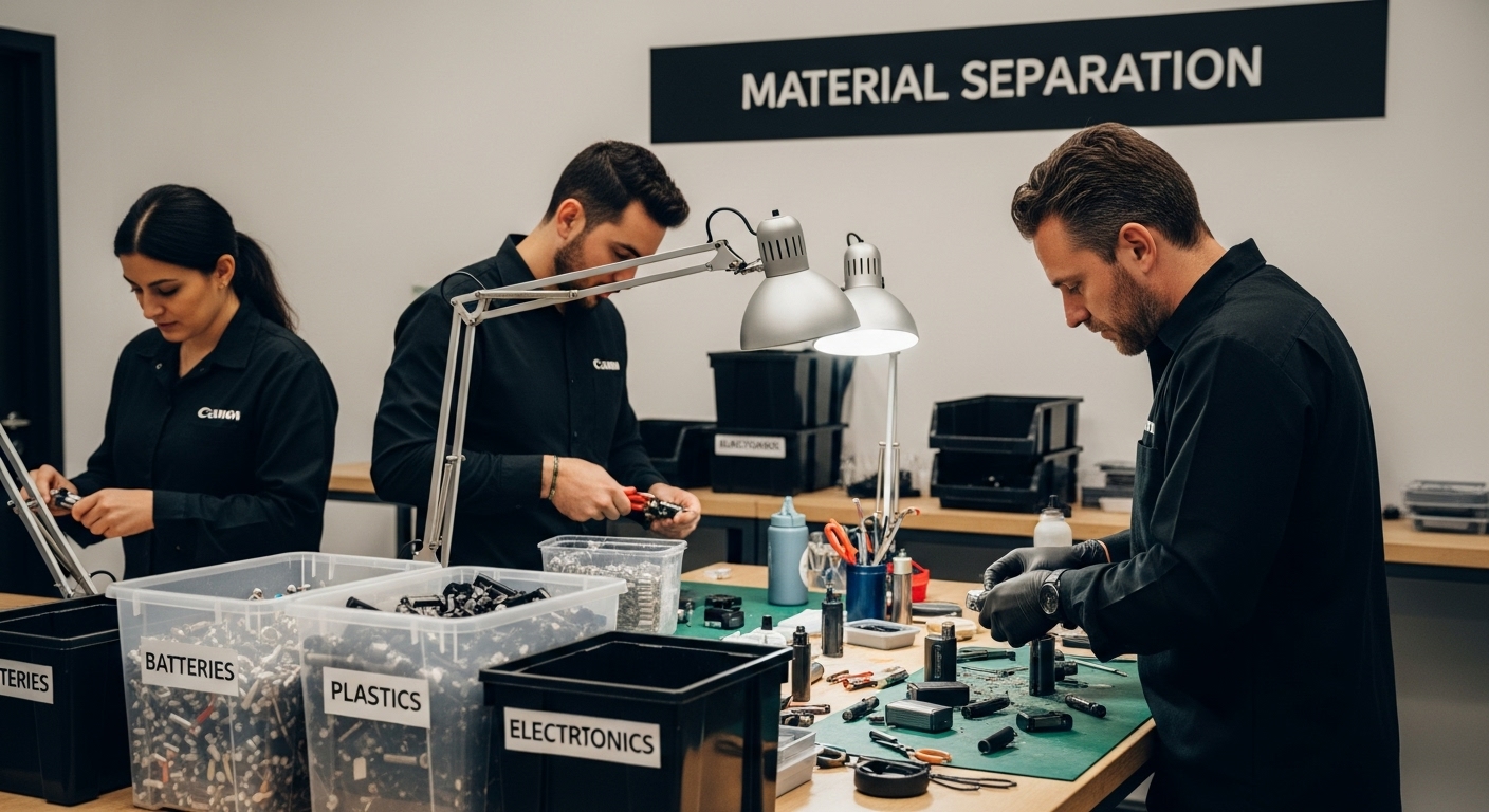 vape recycling process, environment