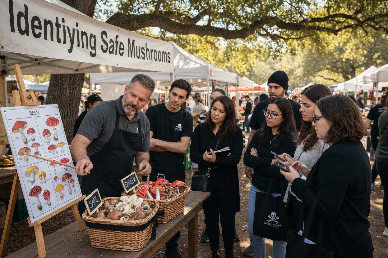 mushroom identification safety