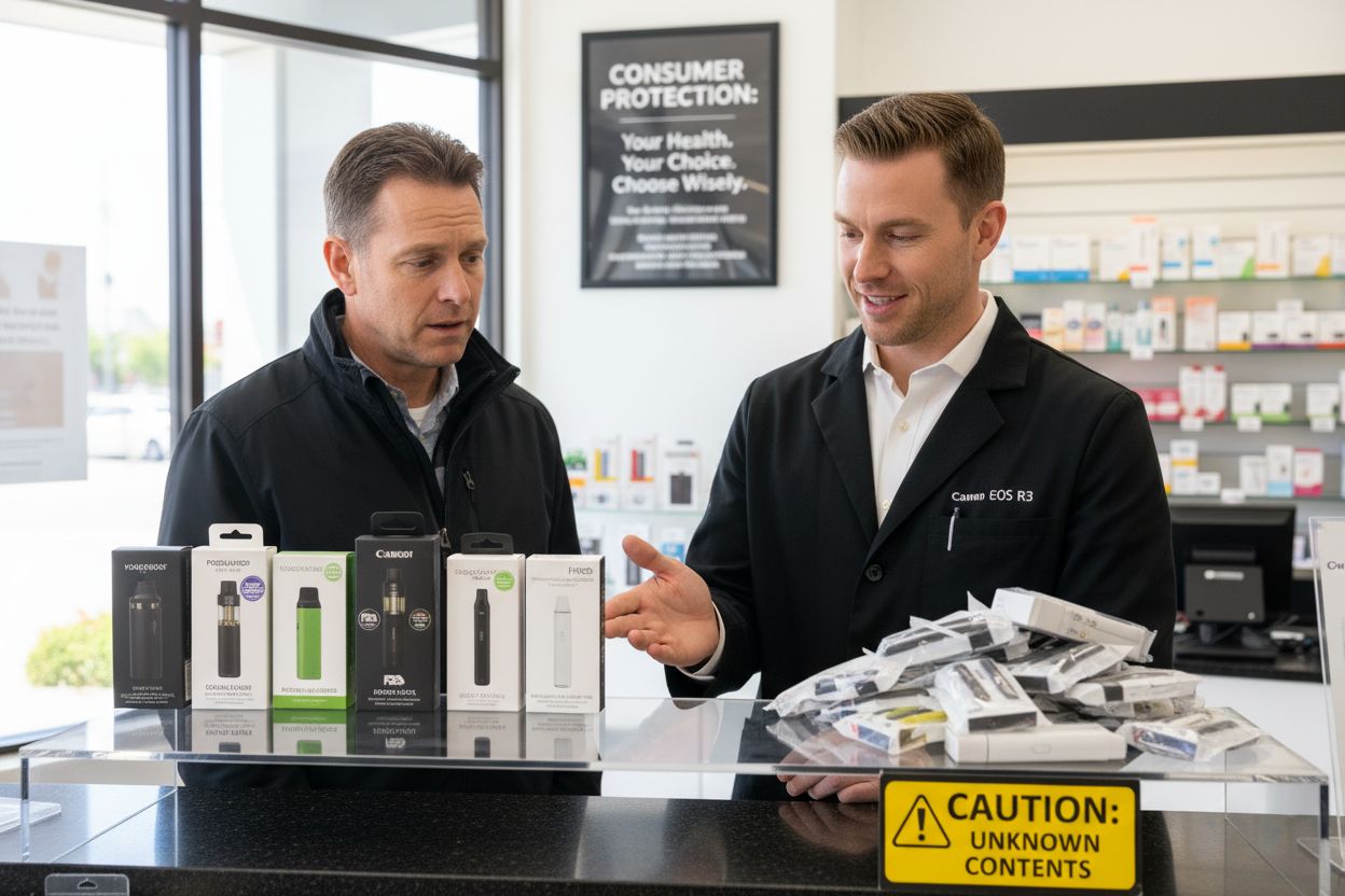 consumer protection, pharmacy, vape