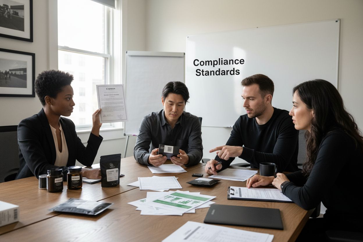 cannabis compliance, team, paperwork