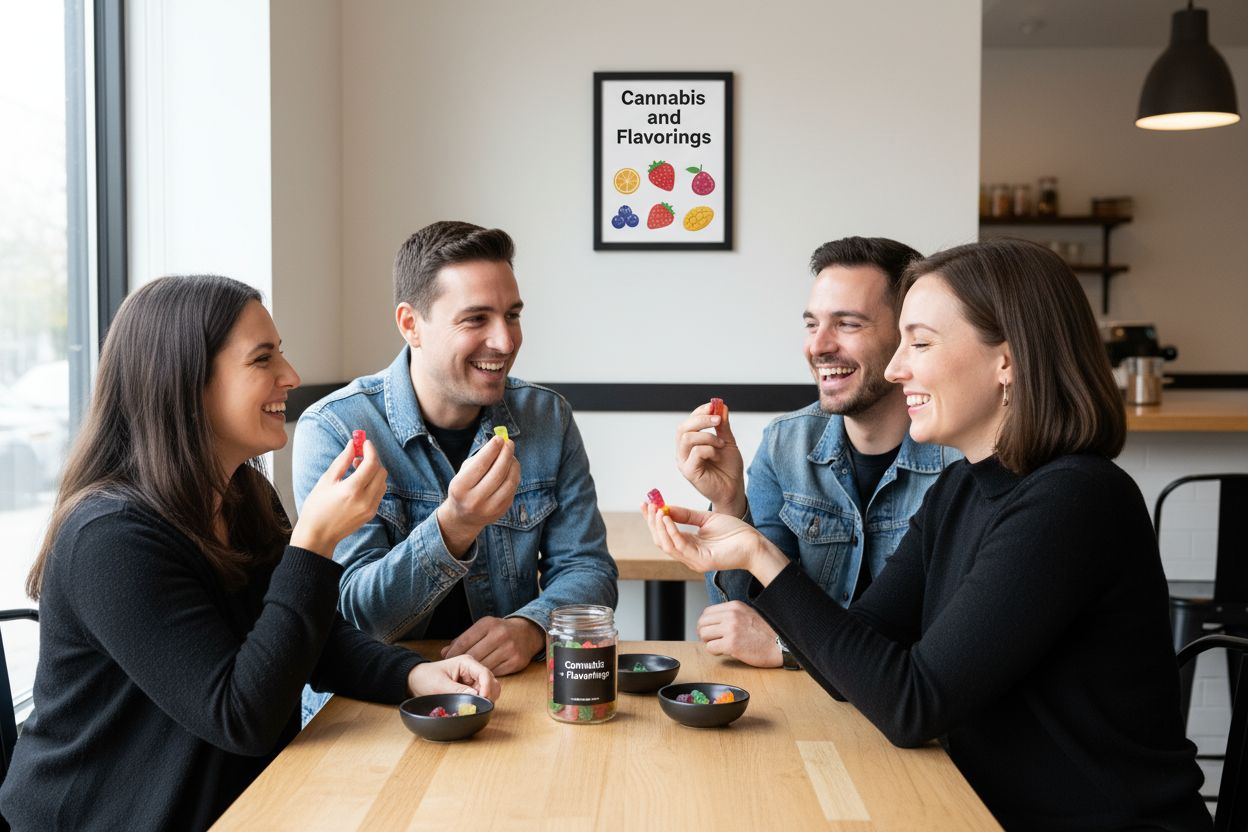 cannabis gummies flavorings