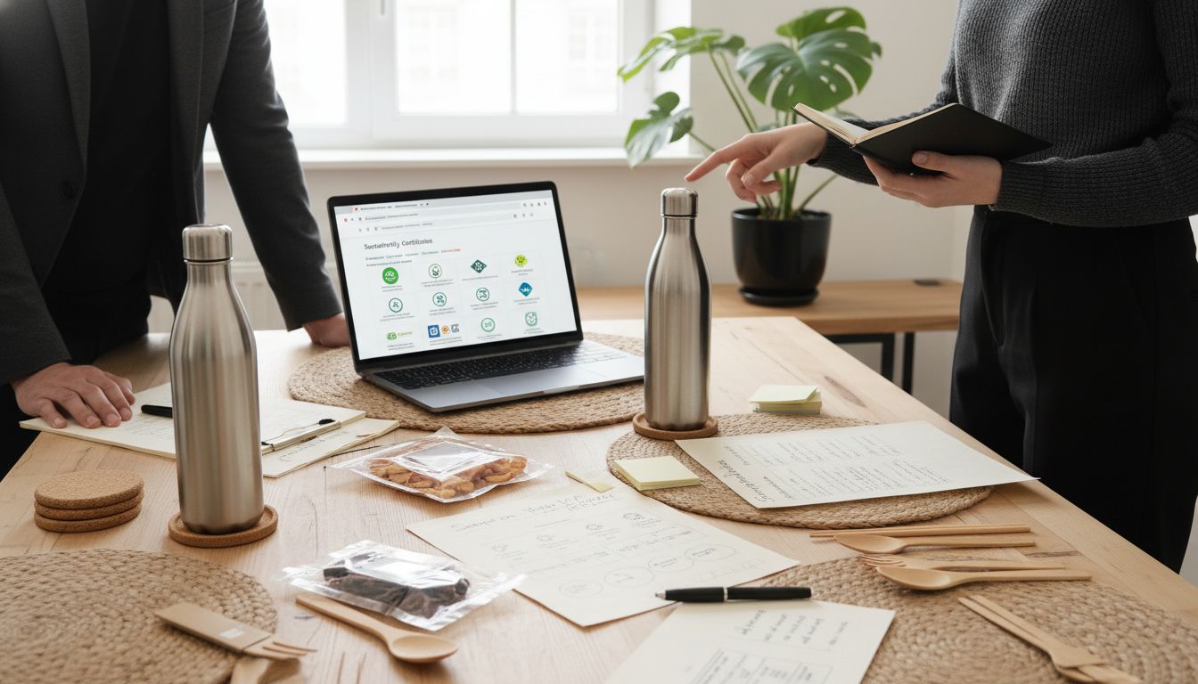 umweltfreundliche materialien workspace