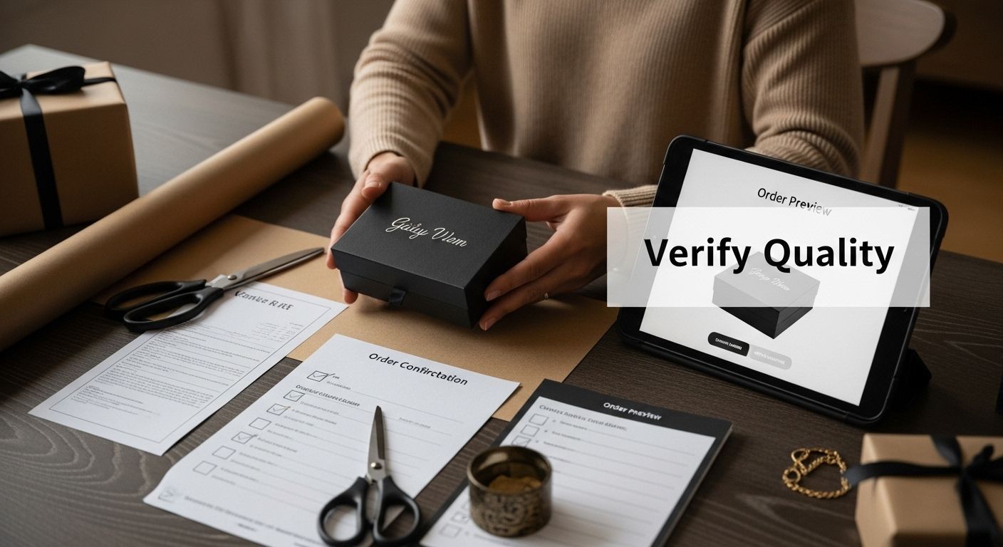 personalized gift quality check