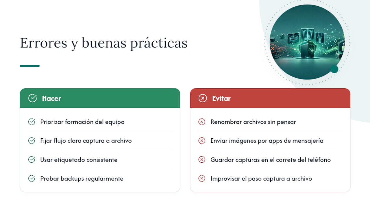 Lo que casi nadie te dice sobre archivar radiografías — overview diagram