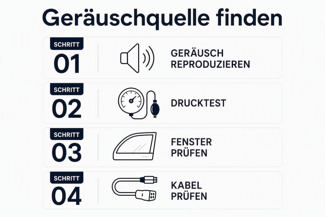 Übersicht: So gehen Sie Schritt für Schritt störenden Türgeräuschen auf den Grund