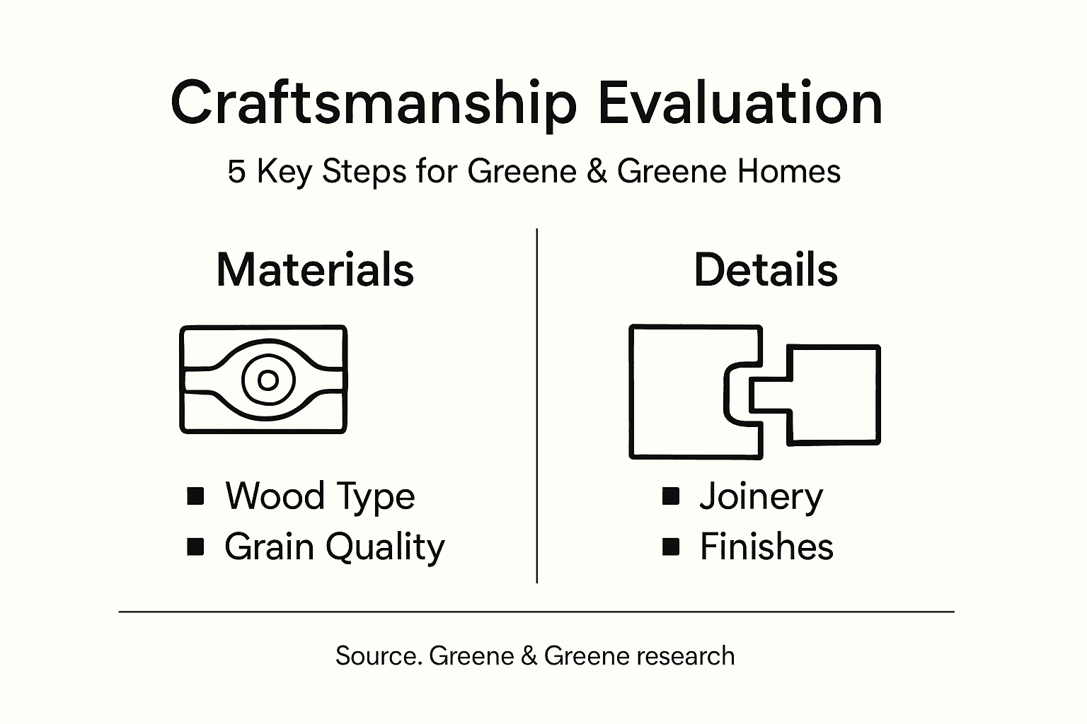 How to Evaluate Craftsmanship in Greene & Greene Homes